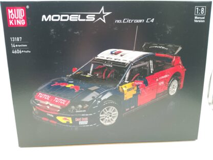 Mould King 13187 Ultimatives französisches C4 Rallyeauto Modellbausatz | 4.606 Stk. statische Version