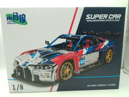 XJD JD040 Technik Auto BMW M4 1:8 4556 Teile statische Version