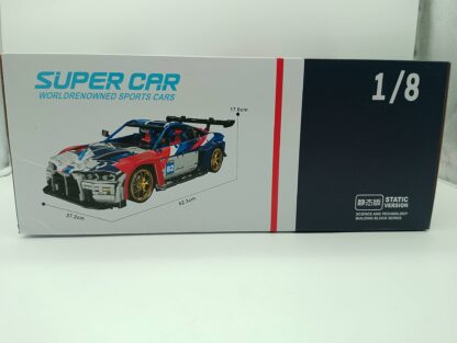 XJD JD040 Technik Auto BMW M4 1:8 4556 Teile statische Version – Bild 3
