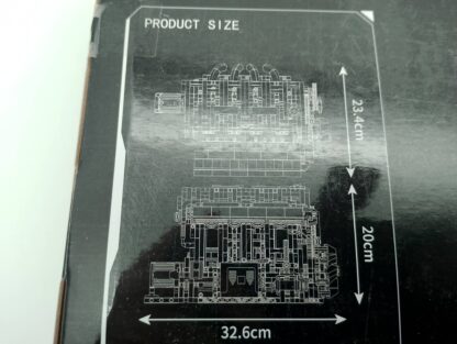 Mould King 10087 4 Zylinder Motor Bausatz Klemmbausteine Dynamische Version – Bild 7