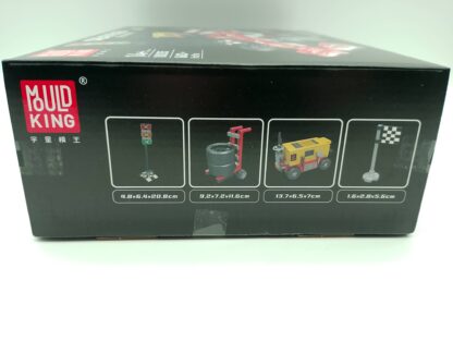 Mould King 10035 F1 Boxenstopp 1603 Klemmbausteine – Bild 9
