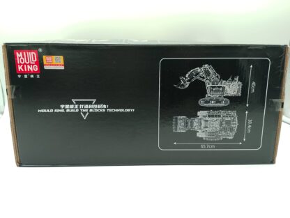 Mould King 17070 Technik Ferngesteuert Bagger Liebherr RH400 Raupenbagger Remote Controlled, dynamische Version – Bild 3
