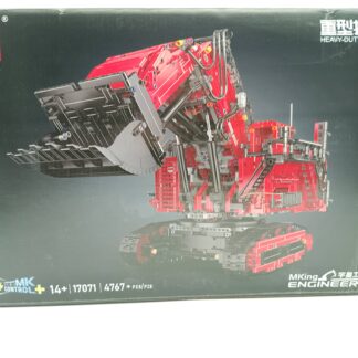 Mould King 17071 Technik Ferngesteuert Bagger Liebherr RH400 Raupenbagger Remote Controlled, dynamische Version