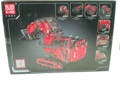 Mould King 17071 Technik Ferngesteuert Bagger Liebherr RH400 Raupenbagger Remote Controlled, dynamische Version – Bild 2