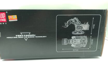 Mould King 17071 Technik Ferngesteuert Bagger Liebherr RH400 Raupenbagger Remote Controlled, dynamische Version – Bild 3