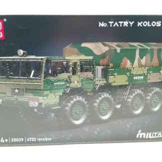 Mould King 20039 Militärtruck LKW 8x8 Militär 4733 Klemmbausteine