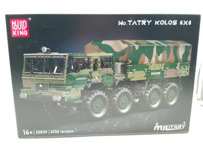 Mould King 20039 Militärtruck LKW 8x8 Militär 4733 Klemmbausteine
