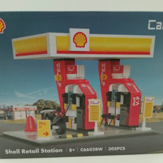 CaDA C66028W Shell Tankstelle 305 Klemmbausteine