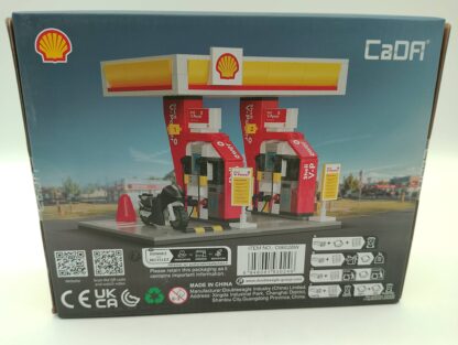 CaDA C66028W Shell Tankstelle 305 Klemmbausteine – Bild 2
