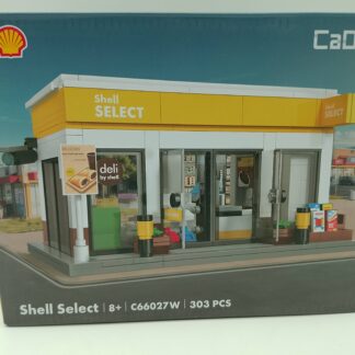 CaDA C66027W Shell Tankstellen Shop 303 Klemmbausteine