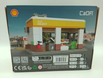 CaDA C66027W Shell Tankstellen Shop 303 Klemmbausteine – Bild 2