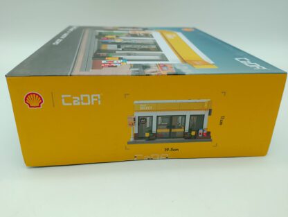 CaDA C66027W Shell Tankstellen Shop 303 Klemmbausteine – Bild 3