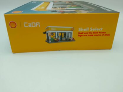 CaDA C66027W Shell Tankstellen Shop 303 Klemmbausteine – Bild 5
