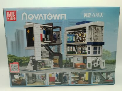 MOULD KING 16043 Novatown: Art Gallery  mit 3536 Stück – Bild 2