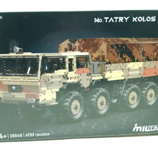 Mould King 20040 Militärtruck LKW 8×8 Militär 4733 Klemmbausteine