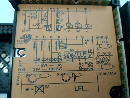 Landis & Gyr LFL1.638 220-240V~ 50-60Hz Feuerungsautomat – Bild 4