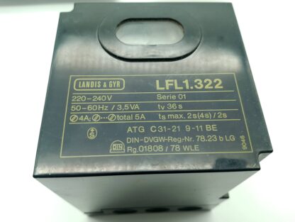 Landis & Gyr LFL1.322 220V-240V  50-60Hz/3,5VA Feuerungsautomat