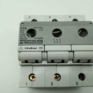 Lindner Ferraz Shawmut 63A Lasttrennschalter 4863.063  T219690