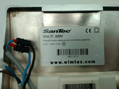 SanTec Multi 230V Infrarot-Einzelurinalsteuerung mit Annäherungssensor 230V~50Hz/0,2A – Bild 3