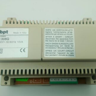 BPT E/305G 61402900 230V~50/60Hz 10VA