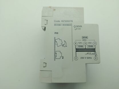 Schrack BZ326578 Klingeltrafo RTC3024 PRI. 230V 50Hz  SEC. 12-12-24V IP20 – Bild 2