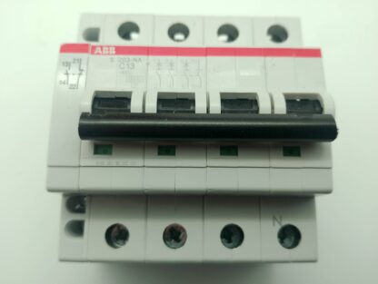 ABB S203-NA C13~400V 6kA Sicherungsautomat 2CDS253103RO134 + Hilfsschalter S 2C-H11L 2CDS 200 936 R0001
