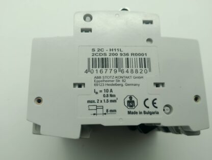 ABB S203-NA C13~400V 6kA Sicherungsautomat 2CDS253103RO134 + Hilfsschalter S 2C-H11L 2CDS 200 936 R0001 – Bild 2