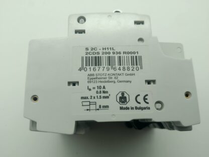 ABB S203-NA C6~400V 6kA Sicherungsautomat 2CDS253103R0064 + Hilfsschalter S 2C-H11L 2CDS 200 936 R0001 – Bild 2