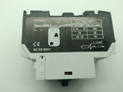 Klöckner Moeller PKZM0-6,3  4-6,3A Motorschutzschalter 230V/400V 50/60Hz + Hilfsschalter NHI-E-11-PKZ0 – Bild 2