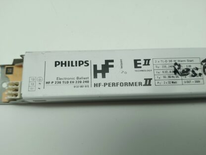 Philips HF-P236 TLD EII 220-240  9137 001 915 2xTL-D 36W Warm Start – Bild 2