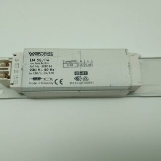 Vossloh Schwabe LN58.116 230V~50Hz 508186 Vorschaltgerät
