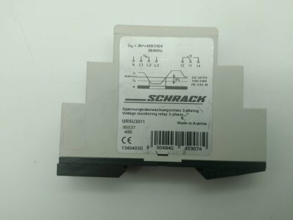 Schrack UR5U3011 Spannungsüberwachung 3-phasig gegen N, einstellbar 160-240V – Bild 2