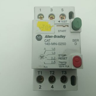 Allen Bradley CAT 140-MN-250 SER D  1,6-2,5A Motorschutzschalter