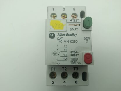 Allen Bradley CAT 140-MN-250 SER D  1,6-2,5A Motorschutzschalter
