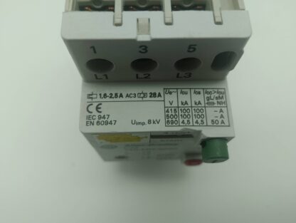 Allen Bradley CAT 140-MN-250 SER D  1,6-2,5A Motorschutzschalter – Bild 3