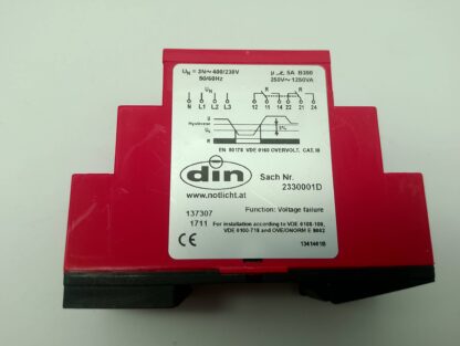 DIN 2330001D  Un=3N~400/230V  Us=Unx0,85 – Bild 3