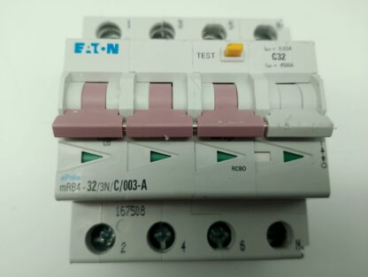 Eaton mRB4-32/3N/C/003-A FI/LS  167508  400V  4500kA