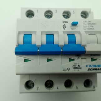 Schrack C16/3N/003-A FI/LS B0667816 6kA