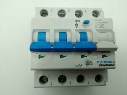 Schrack C16/3N/003-A FI/LS B0667816 6kA
