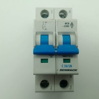 Schrack C10/1N Sicherungsautomat BM017610  10kA  MCB ~230V