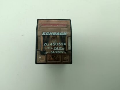 Schrack ZG450524 24V~  5A/250V Relais ohne Sockel