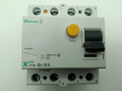 Moeller PFIM-63/4/01-X  FI/Schutzschalter 274296 ~230/400V