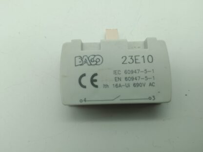 Baco 23E10 Kontaktelement 16A-Ui 690V AC  3-4 – Bild 2