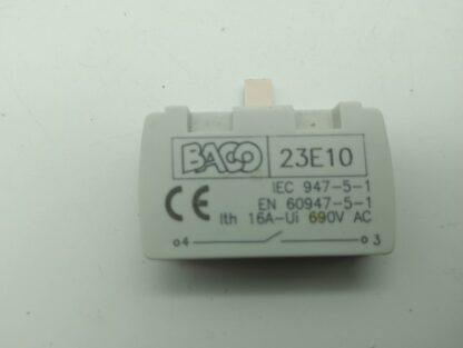 Baco 23E10 Kontaktelement 16A-Ui 690V AC 3-4 – Bild 2