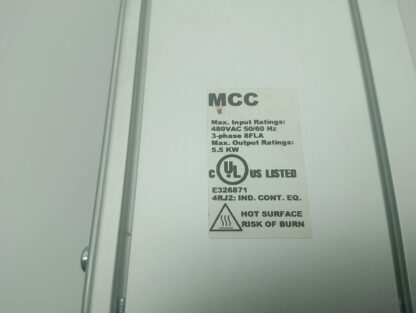 Albany Assa Abloy Torsteuerung Typ MCC 480VAC 50/60Hz 3 Phase 8FLA Leistung max. 3KVA, IP55 – Bild 6