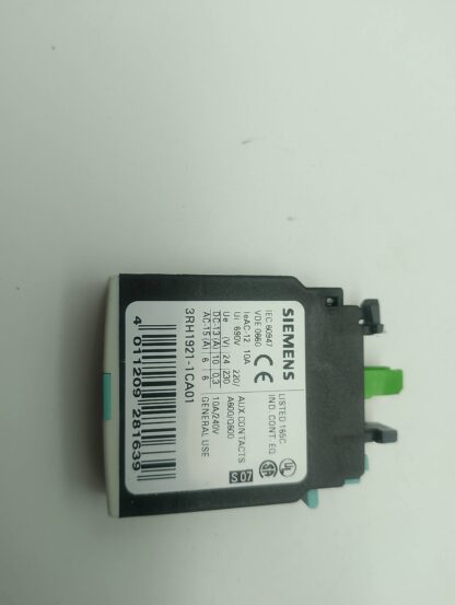 Siemens 3RH1921-1CA01 Hilfskontaktblock – Bild 2