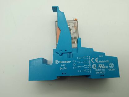 Finder 55.34.8.024.0040 Relais + Finder 94.P4 Sockel 24V AC – Bild 3