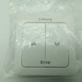 Jung 05950317 Wippe Schalter/Taster Alpinweiß Lüftung - Stopp NEU