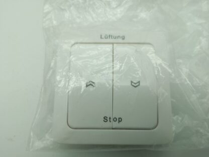 Jung 05950317 Wippe Schalter/Taster Alpinweiß Lüftung - Stopp NEU