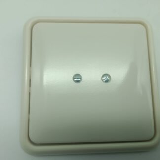 Jung 5610304 Zentralstück, 05810364 Rahmen CD581WU 1fach Rahmen cremeweiß